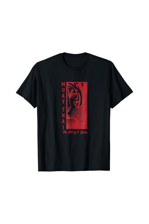 Muay Thai Tiger Art of 8 Limbs Kickboxing Gift Shirt