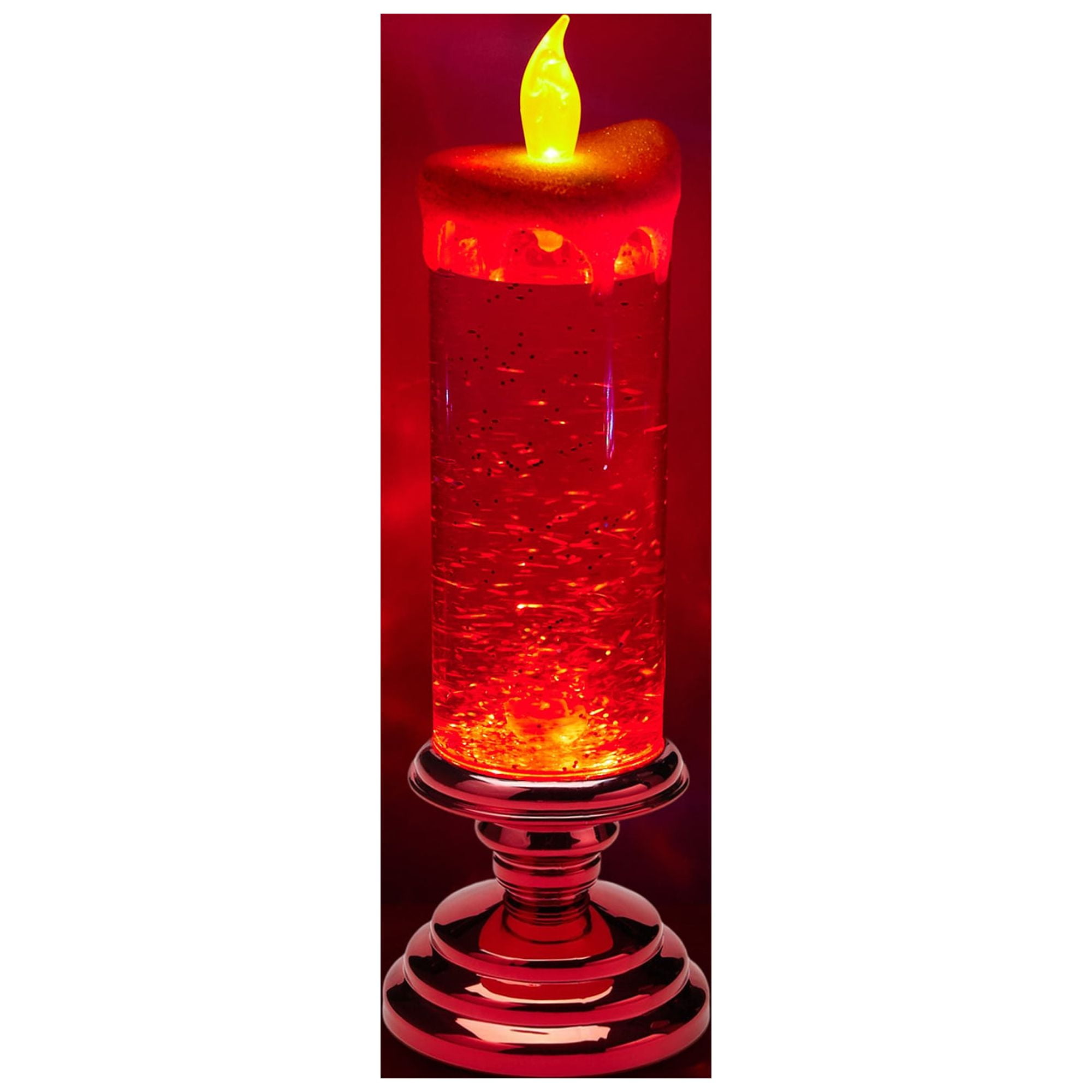 Mubineo Christmas LED Candle Light, Flameless Desktop Lamp Decor