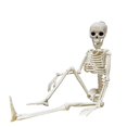 thumbnail image 1 of Mubineo Halloween Hanging Ornaments, Flexible Plastic Human Skeleton Haunted House Decorations Festival Supplies, 1 of 8
