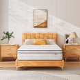 thumbnail image 1 of Mubulily King Mattress, 12 inch Hybrid Gel Memory Foam Mattress in a Box, Medium, Individually Wrapped Coils, Edge Support, Adult, 1 of 10