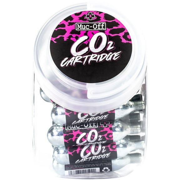 Muc-Off Countertop 16g CO2 Refill Cartridge Jar - Quantity 40