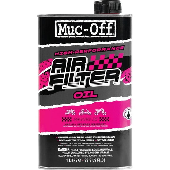 Muc-Off 20156US Replacement Air Filter Oil - 1L.