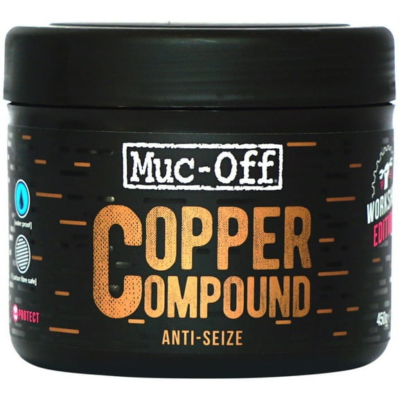Muc-Off Anti Seize 450g Tub Reduces Dismantling Torque on Bolts and Fasteners