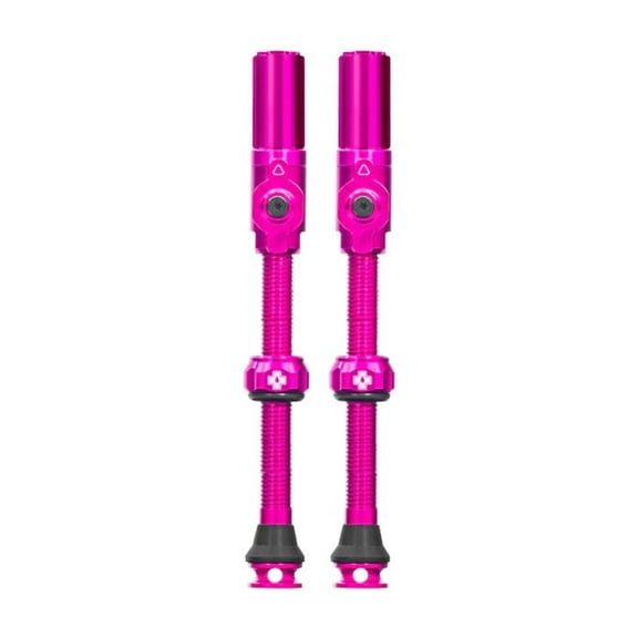 Muc-Off Big Bore Hyrid Tubeless Valve Stems - Small, 30mm, Pink