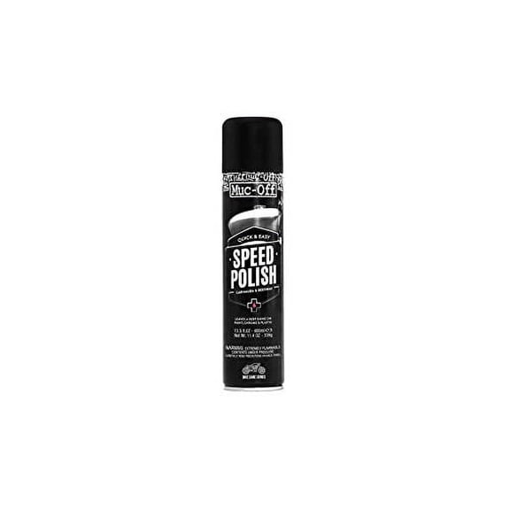 Muc Off Motorcycle Speed Polish, 400 Milliliters - Motorbike Polish and Wax
