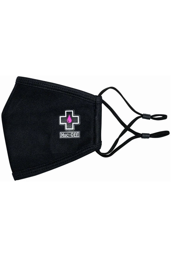 Muc-Off Reusable Face Mask - Black, Small Uv And Water Resistant
