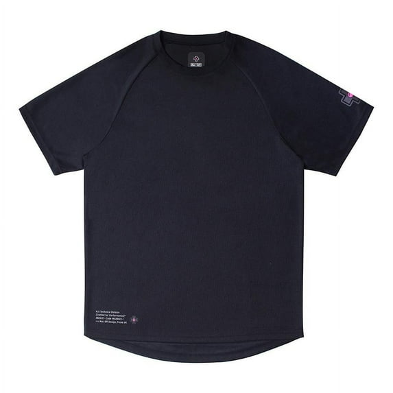 Muc-Off Rider Solid Mens Short Sleeve MTB Mountain Bike Jersey Black XL