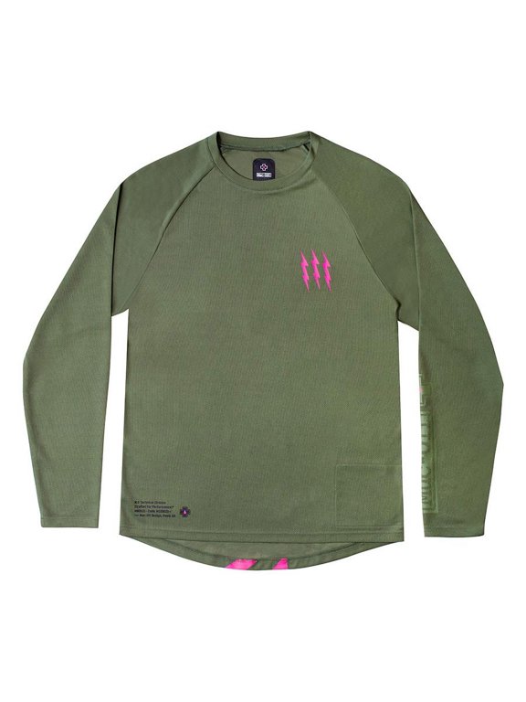 Riders LS Jersey Long Sleeves, Men, Green, S