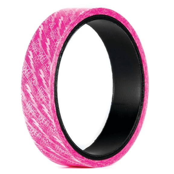 Muc-Off Tubeless Rim Tape 10m Length Roll 21mm Width Adhesive Semi Transparent