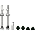 thumbnail image 1 of Muc-Off V2 Tubeless Valve Kit - Silver, 60mm, Pair, 1 of 2