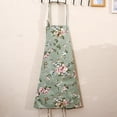 thumbnail image 1 of Mucalis Green Floral Apron for Women with 2 Pockets Bib Apron Adjustable Apron for Kitchen Cooking Baking Gardening, 1 of 5