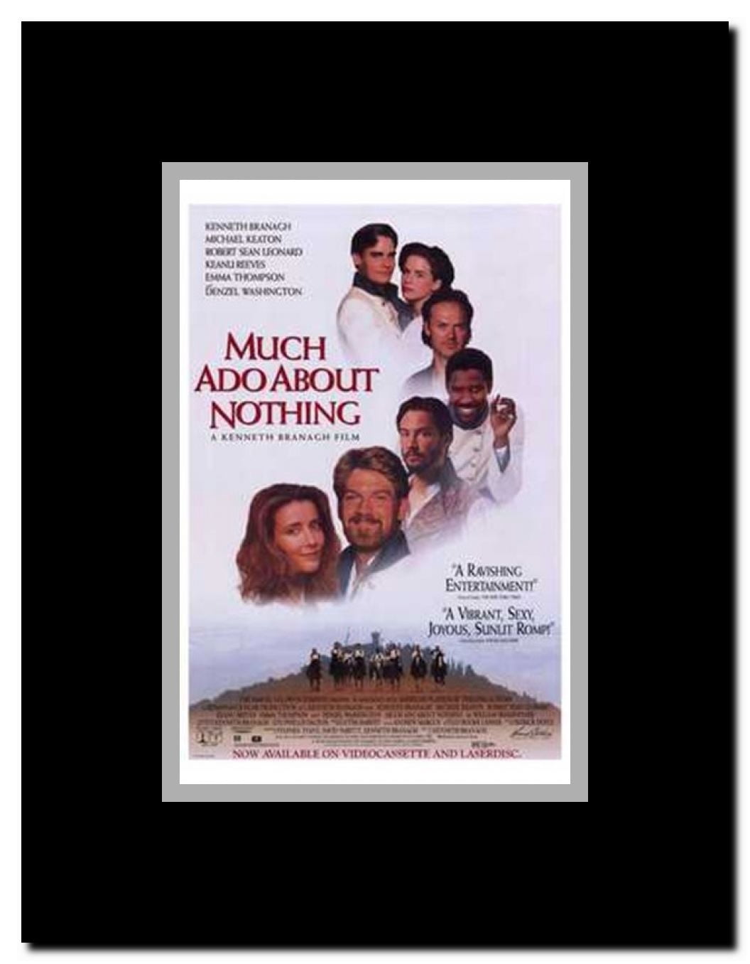 Much Ado About Nothing Framed Movie Poster