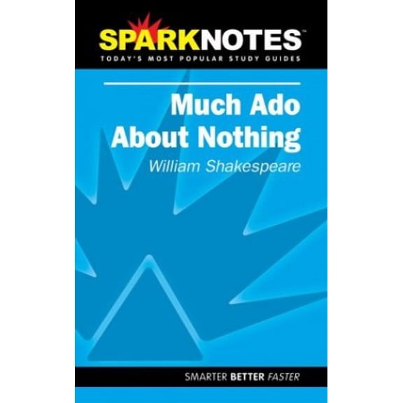Pre-Owned Spark Notes Much Ado About Nothing, 9781586634445, 1586634445, Paperback,