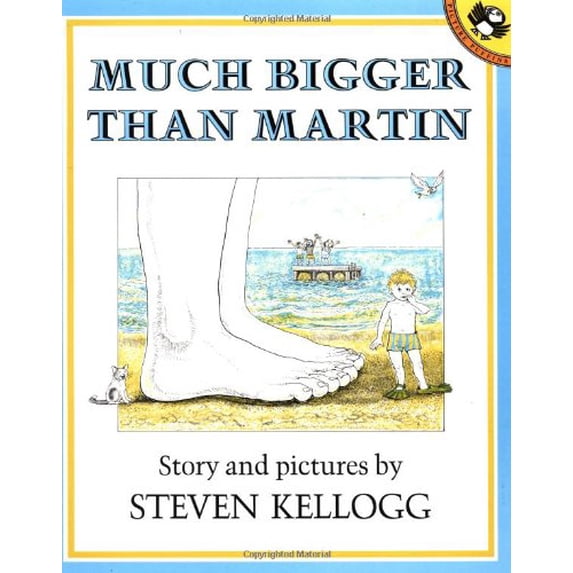 Pre-Owned Much Bigger Than Martin (A Pied Piper Book) (Paperback) 0140546669 9780140546668