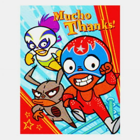 Mucha Lucha Thank You Cards w/ Envelopes (8ct)