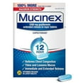 Mucinex 12 Hour Maximum Strength 1200 mg Guaifenesin ExtendedRelease