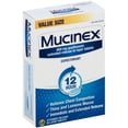 thumbnail image 1 of Mucinex 12 Hr Chest Congestion Expectorant, Tablets, 68 ea (Pack of 3), 1 of 5