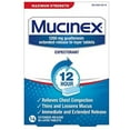 thumbnail image 1 of Mucinex 12 Hr Max Strength Chest Congestion Expectorant Tablets, 14ct (Pack of 4), 1 of 4