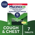 thumbnail interactive-video image 1 of Mucinex DM 12 Hour Max Strength Expectorant & Cough Medicine, Excess Mucus Relief, FSA, 7 Tablets, 1 of 16