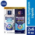 Mucinex FastMax Kickstart & Night Time Severe Cold and Flu Medicine