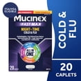 thumbnail image 1 of Mucinex Nightshift Cold and Flu Medicine, Fever Reducer, OTC Nighttime Cough Relief, 20 Caplets, 1 of 12