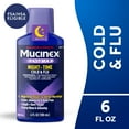 thumbnail interactive-video image 1 of Mucinex Nightshift Cold and Flu Medicine, Fever Reducer, OTC Nighttime Cough Relief, 6 fl oz, 1 of 20