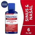 thumbnail image 1 of Mucinex Sinus-Max Severe Congestion & Pain Medicine, OTC Headache Relief, Nasal Decongestant, 6 fl oz, 1 of 11