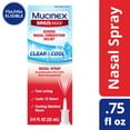 Mucinex SinusMax Severe Nasal Congestion Relief Clear & Cool Nasal