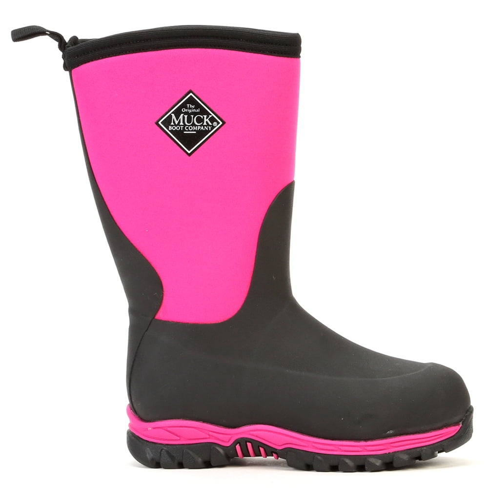 Girls pink muck clearance boots