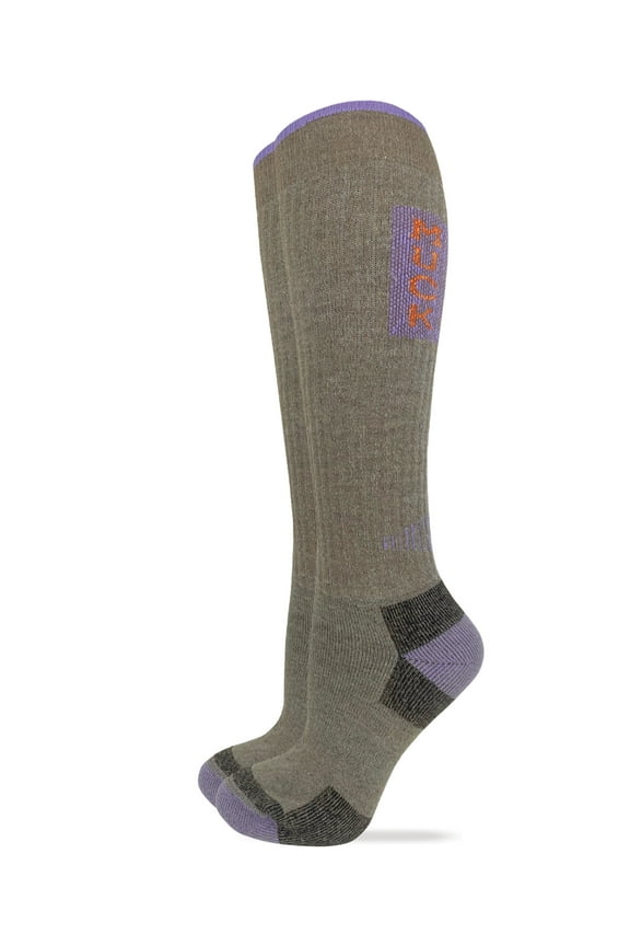 Muck Boot Ladies Heavyweight Merino Wool Knee High Boot Socks 1 Pair