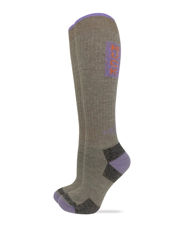 Muck Boot Ladies Heavyweight Merino Wool Knee High Boot Socks 1 Pair