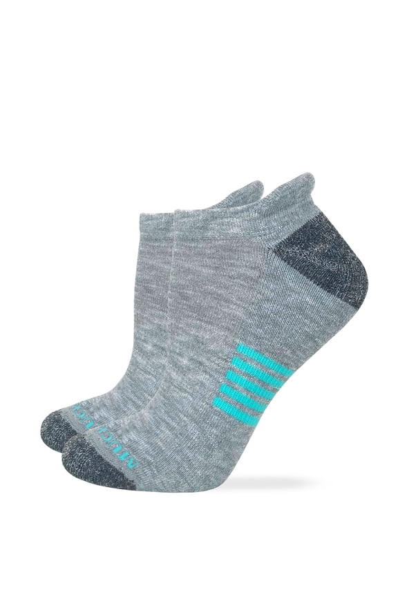 Muck Boot Ladies Ultra Dri Heel Tab Low Cut Ankle Socks 2 Pair Pack