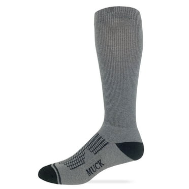 Muck Boot Mens Lightweight Ultra Dri over the calf Boot Socks 1 Pair Pack