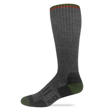 Muck Boot Mens Merino Wool Full Cushion Tall Boot Socks 1 Pair Pack