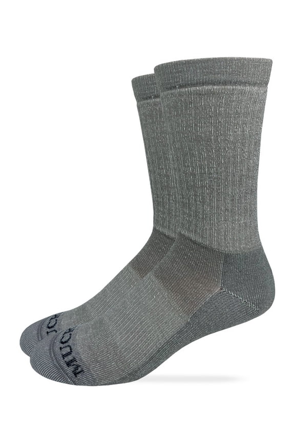 Muck Boot Mens Merino Wool Year Round Full Cushion Crew Boot Socks 1 Pair Pack
