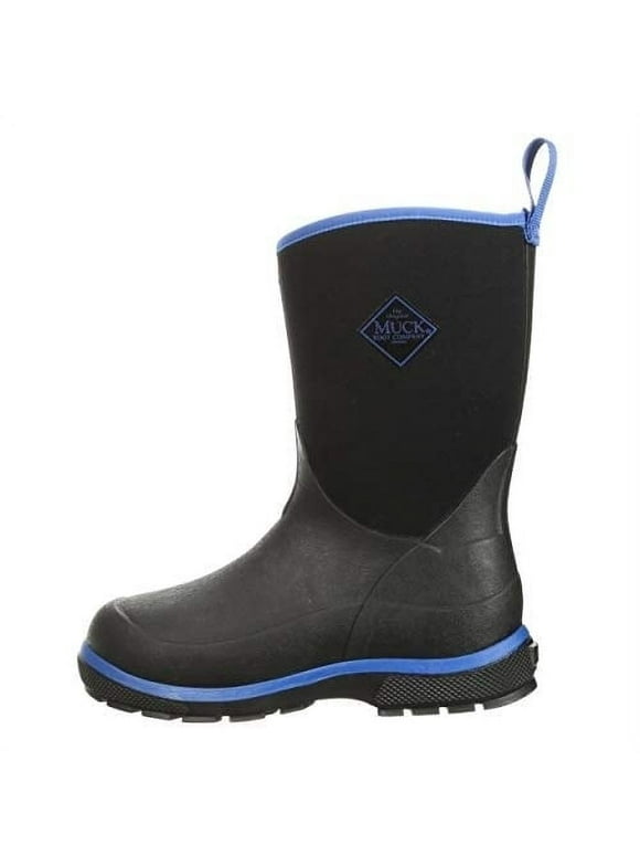 Muck Boot Unisex-Child Snow Boot  Black / Blue