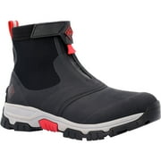 THE ORIGINAL MUCK BOOT COMPANY Muck Men's Apex Mid Zip, Black/Gray/Red