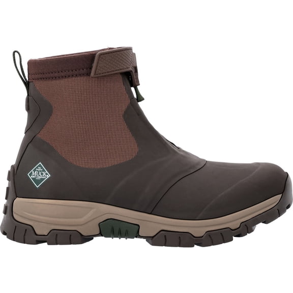 Muck Men's Apex Mid Zip, Dk Brown