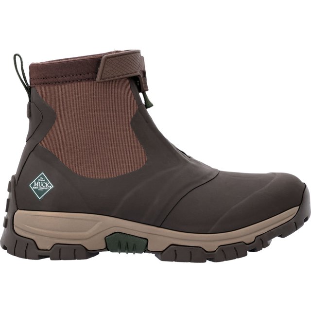 Muck Men's Apex Mid Zip, Dk Brown