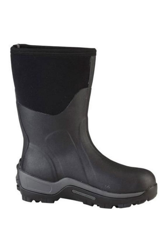 Muck Men's Arctic Sport Mid, Black/Black