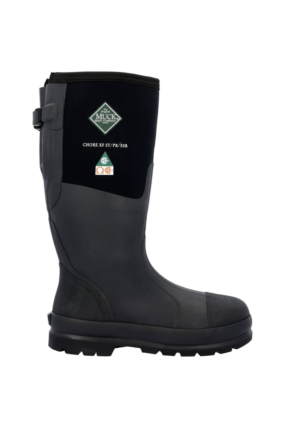 Muck Men's Chore Extended Fit ST, Black