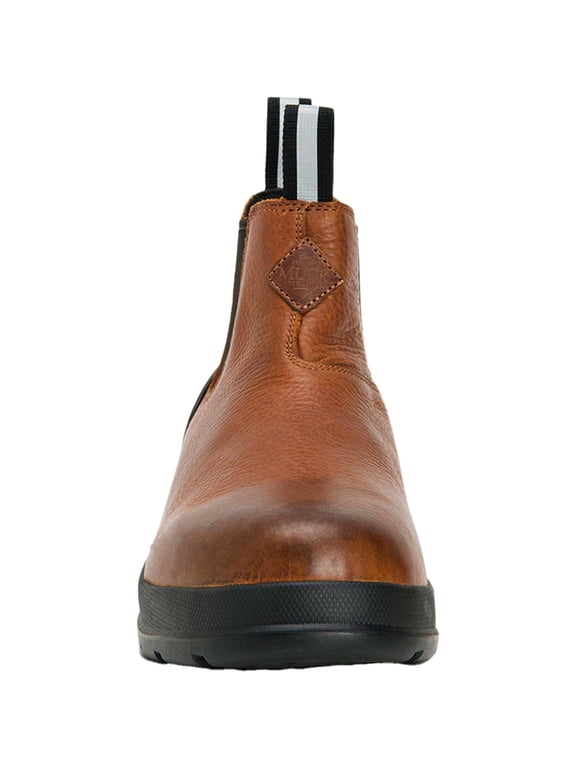 Men's Chore Farm Leather Chelsea Boot, Caramel, Size 10(M)