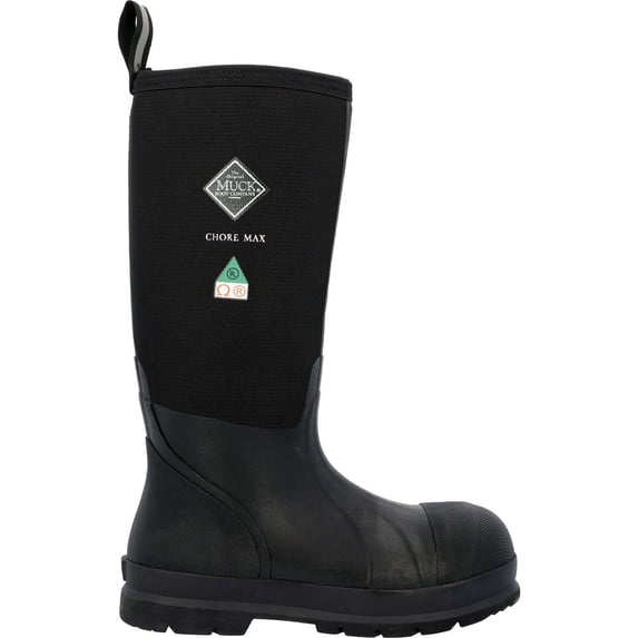 Muck Men's Chore Max Hi Comp Toe, Black