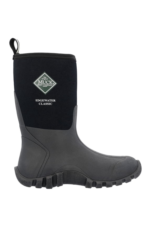 Muck Men's Edgewater Classic Mid, Black