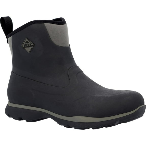 Muck Men's Excursion Pro Mid Cool, Black/Gunmetal