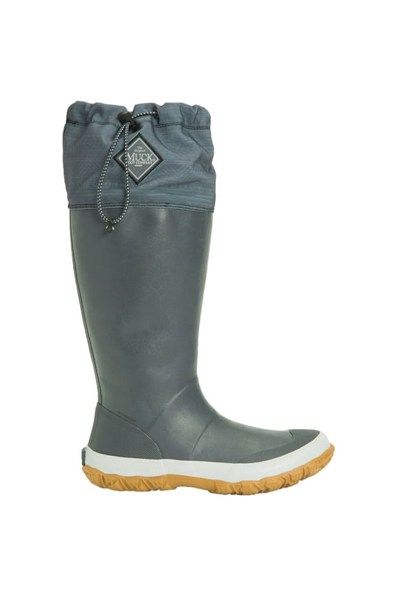 Muck Men's Forager Tall, Dark Gray/Print