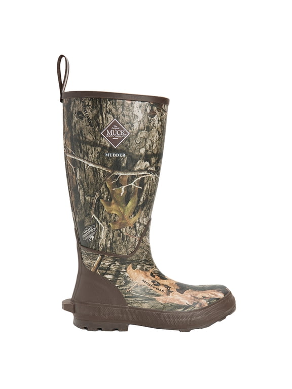 Muck Boot Mens Mudder Tall Camouflage Round Toe Pull On Mid Calf Boots