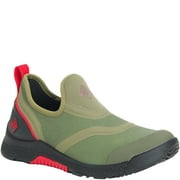 Muck Men's Outscape Low, Burnt Olive/Ribbon Red/Black