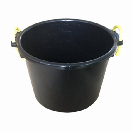 Muck Tub, Black Plastic, 70-Qts.
