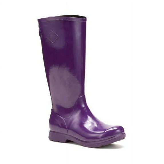 Muck WBT-500-PUR-110 Womens Bergen Tall Boot, Purple - Size 11